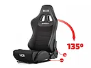 Next Level Racing Fotel ERS5 Elite Leather Sued