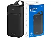 Powerbank 30000 mAh Szybkie ładowanie QC PD Ekran LED USB USB-C Savio BA-10