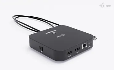 i-tec Stacja dokująca USB-C 2x HDMI Dock PD + Ładowarka 100W