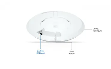 UBIQUITI Punkt dostępowy Access Point U7 Long-Range 7300 Mbit/s Biały Obsługa                PoE U7-LR