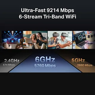 TP-LINK Router Archer BE550 WiFi 7 BE9300