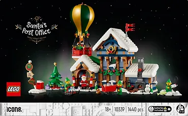 LEGO Klocki Icons 10339 Poczta Świętego Mikołaja