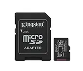 Kingston Karta pamięci microSD 256GB Canvas Select+ G3 150MB/s Adapter