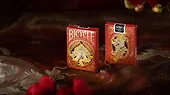 Bicycle Karty Dragon Red 2024