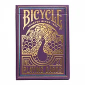 Bicycle Karty Peacock Purple