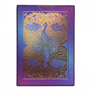 Bicycle Karty Peacock Purple
