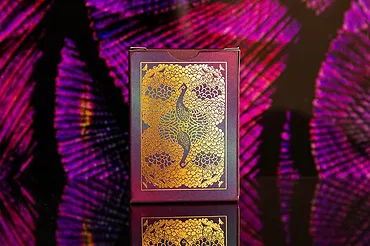 Bicycle Karty Peacock Purple