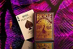 Bicycle Karty Peacock Purple