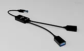 i-tec HUB USB-A Cable 2 port (2x USB-A)