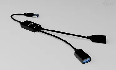 i-tec HUB USB-A Cable 2 port (2x USB-A)