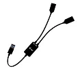 i-tec HUB USB-A Cable 2 port (2x USB-A)