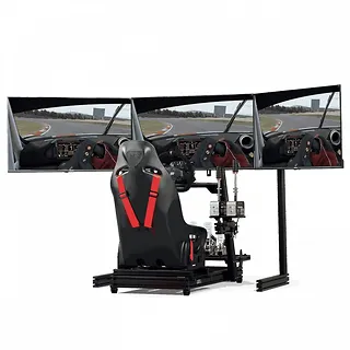 Next Level Racing Stojak wolnostojący Elite na 3 monitory czarny