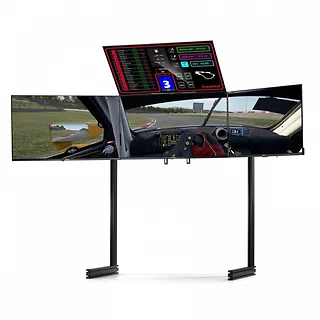 Next Level Racing Stojak wolnostojący Elite na 4 monitory czarny