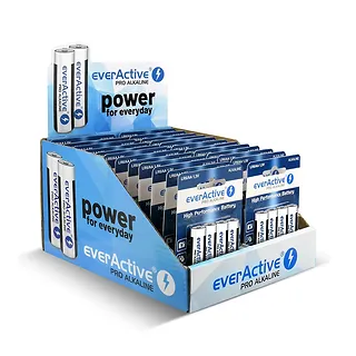 everActive Baterie LR6/AA Pro Alkaline display handlowy 96 szt.