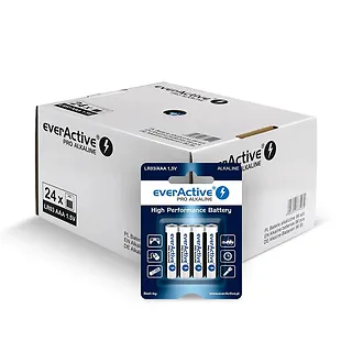 everActive Baterie LR03/AAA pro alkaline display handlowy 96 szt.