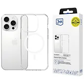 3MK Etui Armor MagCase do iPhone 16 Pro Max MagSafe przezroczysty