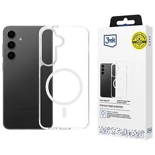 3MK Etui Armor MagCase do Samsung S24 FE MagSafe przezroczyste