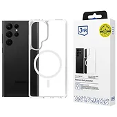 3MK Etui Armor MagCase do Samsung S24 Ultra MagSafe przezroczyste