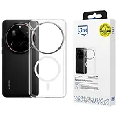 3MK Etui Armor MagCase do Xiaomi 15 Ultra MagSafe przezroczyste
