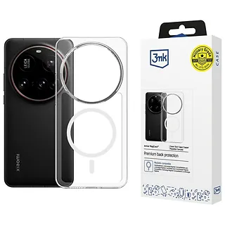 3MK Etui Armor MagCase do Xiaomi 15 Ultra MagSafe przezroczyste