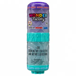 MGA Masa plastyczna Wonder Factory Never Dry Dough fioletowy, turkusowy