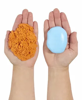 MGA Masa plastyczna Wonder Factory Never Dry Dough błękitny, pomarańczowy