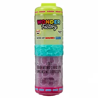 MGA Masa plastyczna Wonder Factory Never Dry Dough limonkowy, różowy