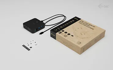 i-tec Stacja dokująca USB-C DP Dual HDMI Power Delivery 100W