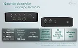 i-tec Stacja dokującaThunderbolt5 Quattro Display Docking Station 5x USB 2.5 GLan Power Delivery 140W