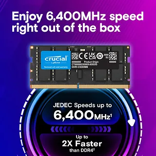 Crucial Pamięć do notebooka DDR5 CSODIMM 64GB (2*32GB)/6400 CL52