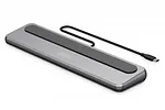 Digitus Stacja dokująca USB-C 12 portowa, max. 8K/30Hz z HDR, HDMI, DP, max. 3 monitory (MST), USB-C 3.2 Gen2, Gigabit Ethernet, SD/Micro SD, PD 100W