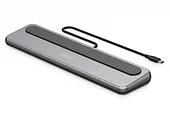Digitus Stacja dokująca USB-C 12 portowa, max. 8K/30Hz z HDR, HDMI, DP, max. 3 monitory (MST), USB-C 3.2 Gen2, Gigabit Ethernet, SD/Micro SD, PD 100W