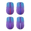 Defender Mysz bezprzewodowa MYSTERY MM-301 RF+BT 1600DPI 6P fioletowa