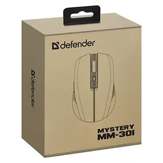 Defender Mysz bezprzewodowa MYSTERY MM-301 RF+BT 1600DPI 6P fioletowa