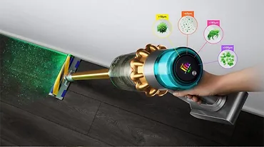 Dyson Odkurzacz V15 Detect Absolute Złoty