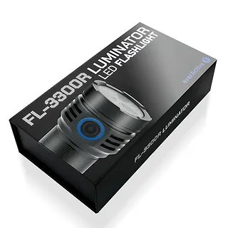 everActive Latarka ręczna diodowa LED Luminator FL-3300R IPX4 USB-C