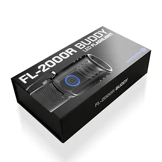 everActive Latarka ręczna diodowa LED Buddy FL-2000R IPX6