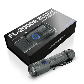 everActive Latarka ręczna diodowa LED Buddy FL-2000R IPX6