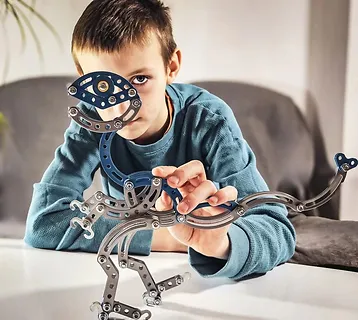 Alexander Zestaw konstrukcyjny Mały Konstruktor Dinozaury Velociraptor