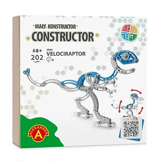 Alexander Zestaw konstrukcyjny Mały Konstruktor Dinozaury Velociraptor