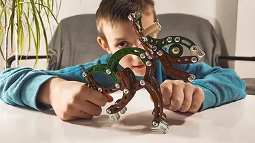 Alexander Zestaw konstrukcyjny Mały Konstruktor Dinozaury Triceratops