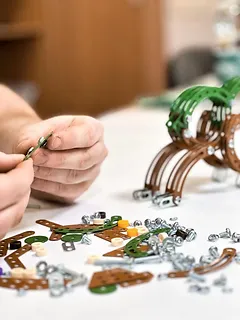 Alexander Zestaw konstrukcyjny Mały Konstruktor Dinozaury Triceratops