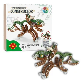 Alexander Zestaw konstrukcyjny Mały Konstruktor Dinozaury Triceratops
