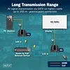 Digitus Przedłużacz (extender) po skrętce kat.6 HDMI 4K/60Hz przez IP 1G lub do 120m/200m z PoE, max. 253 odbiorniki, sterowanie IR - zestaw
