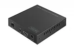 Digitus Przedłużacz (extender) światłowodowy HDMI 4K/60Hz z KVM USB 1.1 przez IP 1G lub do 40km/300m/IP 1G - dodatkowy odbiornik do DS-55348