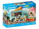 Playmobil Zestaw z figurkami My Life 71904 Furgonetka z lodami i sklepikiem surfingowym