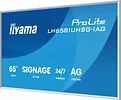 IIYAMA Monitor 65 cali LH6581UHSG-1AG 24/7,VA,ANDROID 14,4K, 2x10W, WiFi,    UCHWYT ŚCIENNY, 2xHDMI, USB-C, RJ45, IR, 2xUSB, WHITE