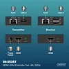 Digitus Przedłużacz (extender) po skrętce kat.6 HDMI 4K/30Hz z KVM USB 1.1 do 40m/70m, max. 253 odbiorniki, sterowanie IR - zestaw (odbiornik/nadajnik)