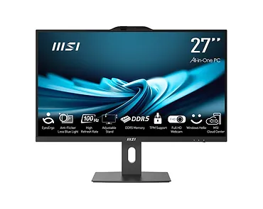 MSI Komputer All-in-One PRO AP272P 14M-885EU WIN11P/IC7-14700/16GB/1TB/UMA/Black/27.0