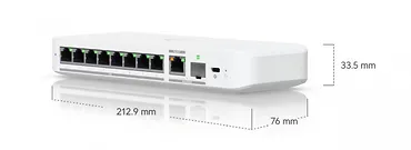 UBIQUITI Przełącznik zarządzalny UniFi Switch Flex USW-Flex-2.5G-8